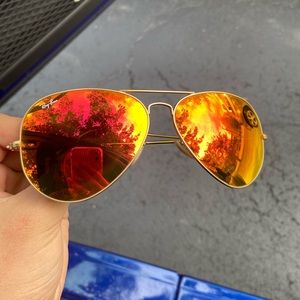 RAY BAN 62mm Aviators